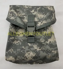 US Military MOLLE II 200 Round ACU Camo Utility Saw Gunners Pouch 9.5x7x3.25 NEW