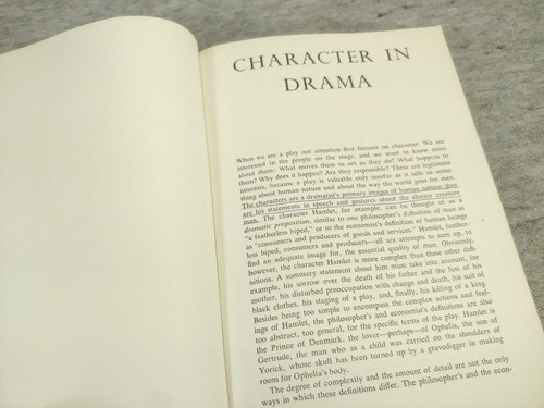 Character and Conflict An Introduction to Drama by A.B. Kernan 1969 Paperback - Picture 15 of 18