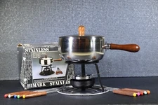 Himark Kitchen Concepts Stainless Steel Fondue 154524 New Old Stock