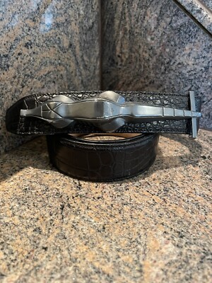 Barry Kieselstein-Cord Collectors Crocodile Belt Barry Kieselstein-Cord - Belt - American - The Metropolitan  main image 2