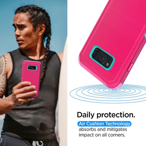 For Samsung Galaxy S8/S8 Plus/S8+ Case Heavy Duty Rubber Cover W/ Accessories - Picture 51 of 61