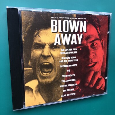 Alan Silvestri BLOWN AWAY Film Soundtrack OST CD Jeff Bridges Pogues U2 PROMO NM
