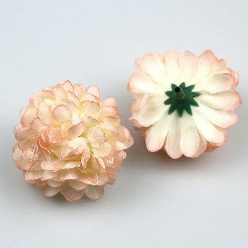 Cabeza de flor de seda artificial para madres flor a granel para hágalo usted mismo artesanía ramos de mesa decoración - Imagen 18 de 38