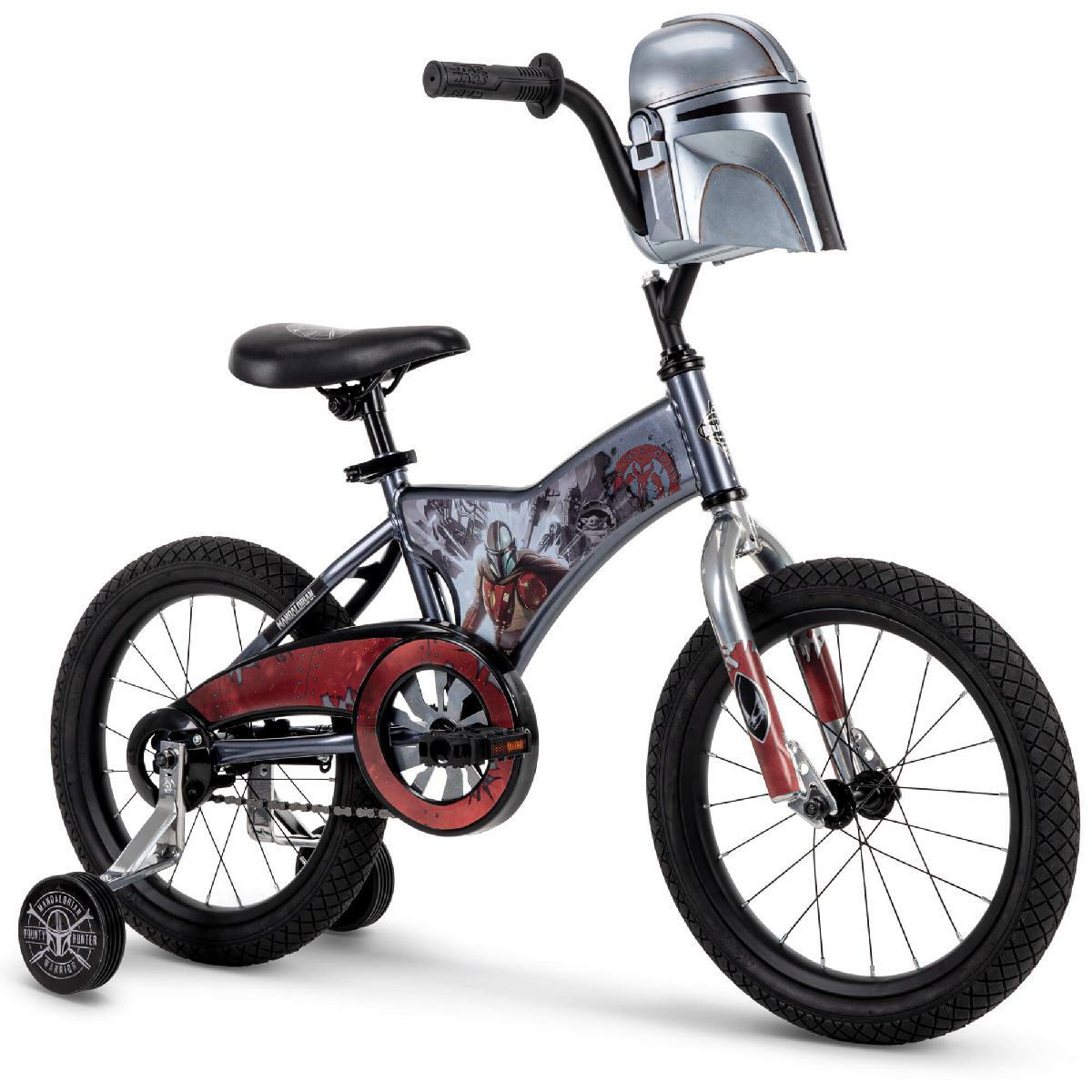 Used Huffy Star Wars Darth Vader 12 Inch Toddler Bike with Training Wheels
