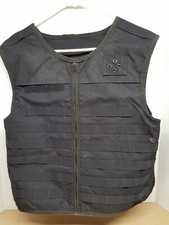 Survival Armor Tactical Molly Vest Carrier Only Black MD 2 MDLL  OC/AS Carrier