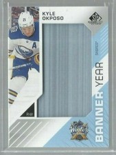 2018-19 SP Game Used Banner Year '18 Winter Classic #BWCKO Kyle Okposo (ref47886