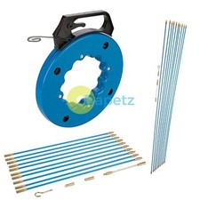 Cable Access Kits Kit 1 M 330 Mm Fish Tape 15m 30m Electricians Push Pull Rod