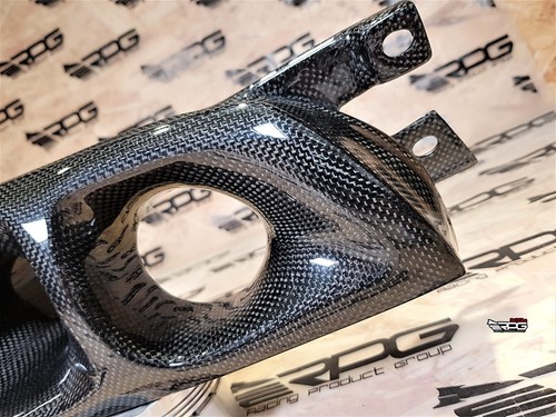 RPG Carbon SS Headlight Intake Air Duct for 93-01 Subaru Impreza WRX STi GC8 99 - Picture 12 of 24