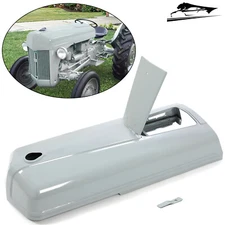 Gray Tractor Hood w/ Battery Door For Ford 2N 9N 8N Replace For 8N16612 9N16938C