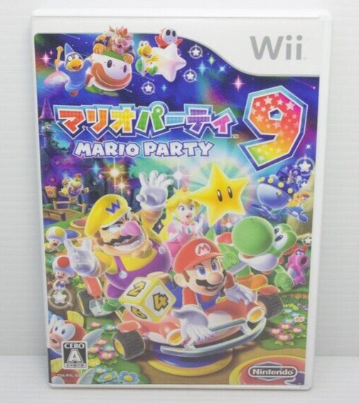 Mario Party 9 Nintendo Wii Japanese ver Tested