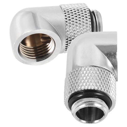 2 Pcs Elbow Refroidi Par Ordinateur Raccords Du Système De Refroidissement Eau