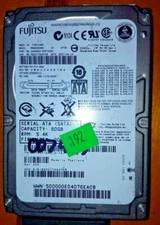 Fujitsu 60GB 2.5" HDD MHW2060BH Internal 5400RPM SATA