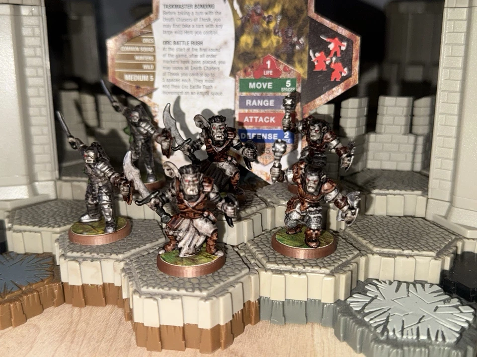 Figuras y tarjetas impresas/pintadas en 3D Heroscape Death Chasers Of Thaesk X2 Squads Foto 2 de 4