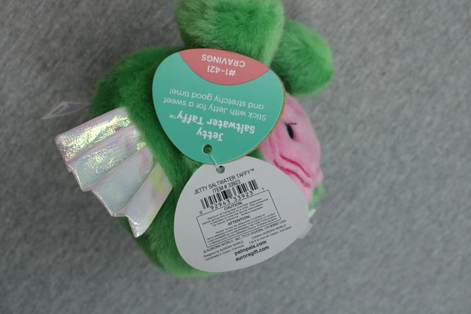 Aurora Palm Pals Jetty Saltwater Taffy Plush Stuffed Animal 5" #33923 - Image 4 of 4
