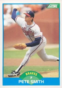 1989 Score #207 Pete Smith