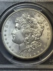 1881-S Morgan Silver Dollar PGCS MS66! Uncirculated Gem, Bright White!