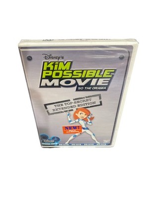 Disney s Kim Possible So The Drama Movie DVD Top Secret Extended Edition New