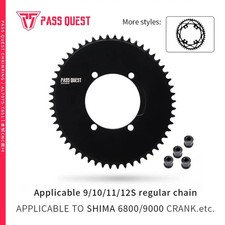 110BCD 4-bolt AERO Oval Road Fold Bike Narrow Wide Chainring for 9/10/11/12Speed