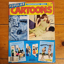 Vtg POPULAR CARTOONS Magazine April 1980 BILL...