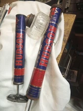 2 Vintage Hudson Sprayer Hand Pump Bug Fogger Glass Jar Broke