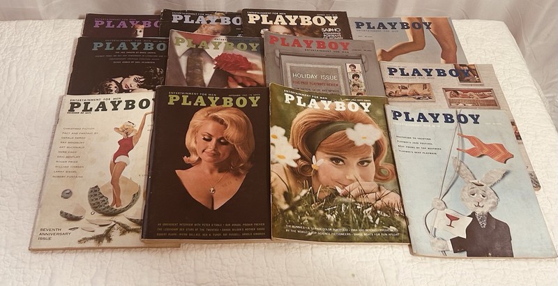 1950s-1970s Playboy Magazine Collection