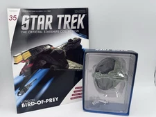 Eaglemoss Star Trek Collection #35 KLINGON BIRD-OF-PREY With Magazine 