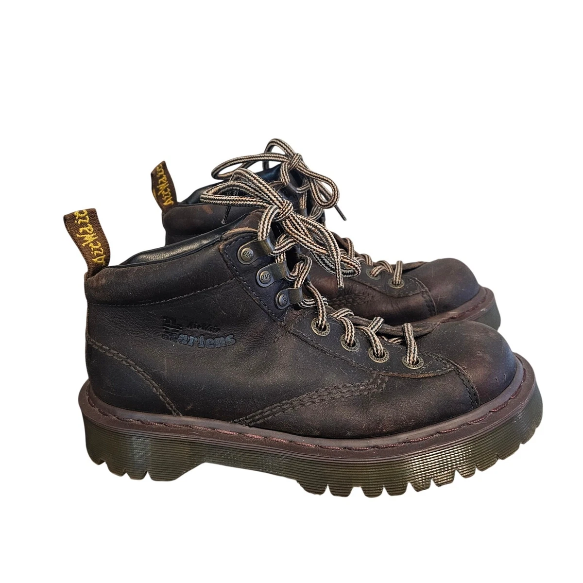Dr. Martens 8287 Doc Chunky Grizzly Leather Combat Men’s Boots Size 5 VTG Grunge dr martens 8287 | eBay main image 3