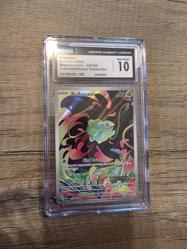 Bulbasaur - (Mega Evolution Stamped) 133/132 Miscellaneous Cards & Products Holo