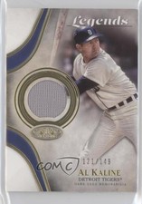 2021 Topps Tier One Tier One Legends Relics 121/149 Al Kaline #T1LR-AK HOF y8h