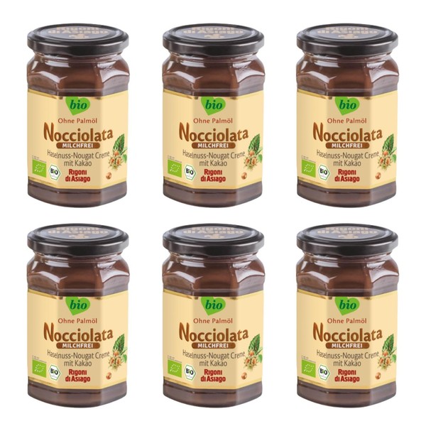 Rigoni Di Asiago Nocciolata, 6X650G, PalmöLfreie Haselnusscreme+Polpa-image