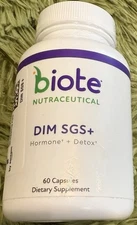 Biote Nutraceuticals - DIM SGS + - Hormone + Detox (60 Capsules) (03/2026)