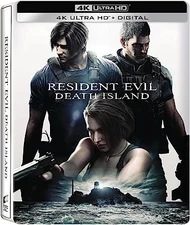 New Resident Evil: Death Island (UHD + Digital + Steelbook)