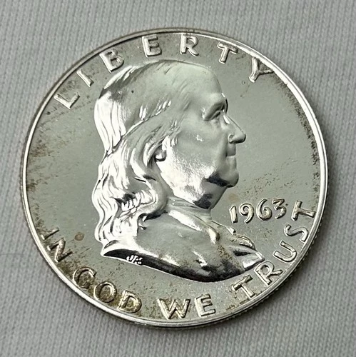 1963 FRANKLIN HALF DOLLAR PROOF