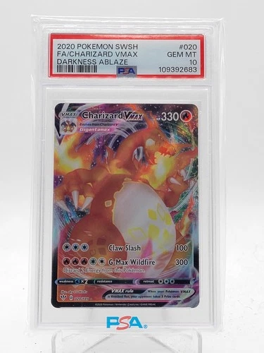 Darkness Ablaze Charizard VMAX PSA 10