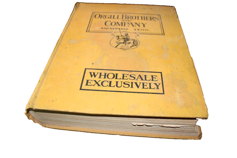 ORGILL BROS. 1939-40 WHOLESALE CATALOG of EVERYTHING  - 1200 Pages - MEMPHIS, TN