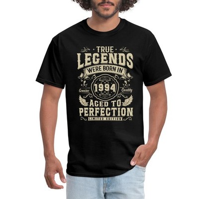 30th Birthday Gift True Legends Born In 1994 Men's T-Shirt
