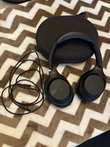 Sony WH-1000XM4 Wireless Noise Canceling Headphones Black- READ DETAILS