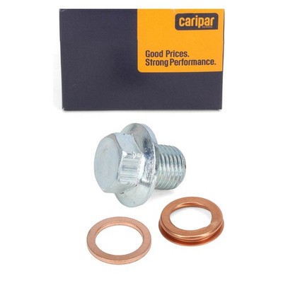 CARIPAR Ölablassschraube M12x1,25mm + Dichtringe für DACIA MINI NISSAN RENAULT