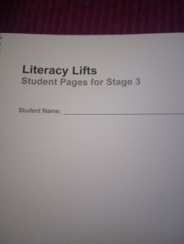 Neuhaus Ed. C. STUDENT WORKBOOK FOR LITERACY SKILLS-Student Pages For Stage 3 - Picture 2 of 15