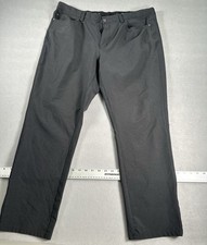 Greg Norman Stretch Golf Pants Mens Sz 38x30 Black ML75 Microlux