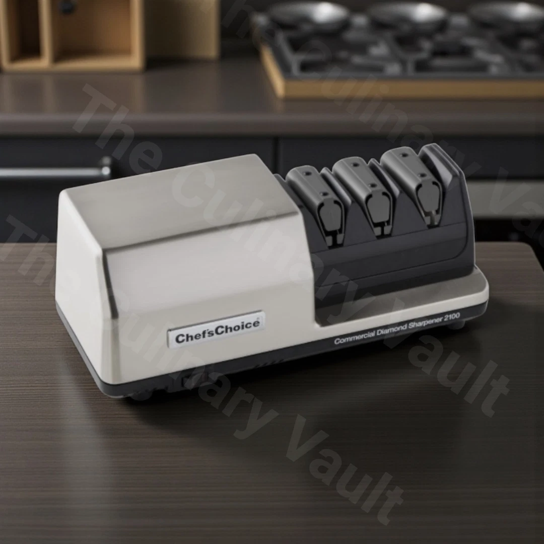 Chef's Choice EDGE SELECT 2100 Commercial DIAMOND 3 Stage Knife Sharpener BNIB