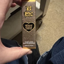 Too Faced Metallic Sparkle Lipstick Hoochie