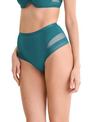 Lisca Fusion Damen Brasilslip Taillenslip Gr. 36-44 in Emerald Gem und Black