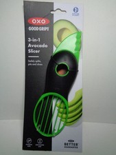 OXO Good Grips 3-in-1 Avocado Slicer Non Slip Handle New