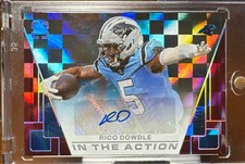 2025-26 Panini Photogenic In The Action Auto Rico Dowdle FOTL /14