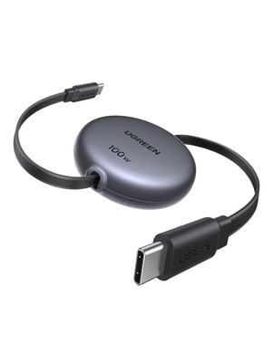 UGREEN 100W Nexode Retractable USB C Cable, Type C Cord USB C Charger Cable for