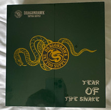 Dragonhawk Year of the Snake Coil Tattoo Machine Durable Black/Gold