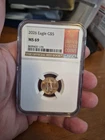 2026 Eagle $5 5 dollar 1/10th Oz Gold Coin NGC MS69 Honoring United States Coins