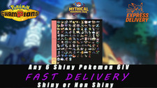 Pokemon Champions  Any 6 Pokemon-   Battle Ready   ONLINE NOW   
