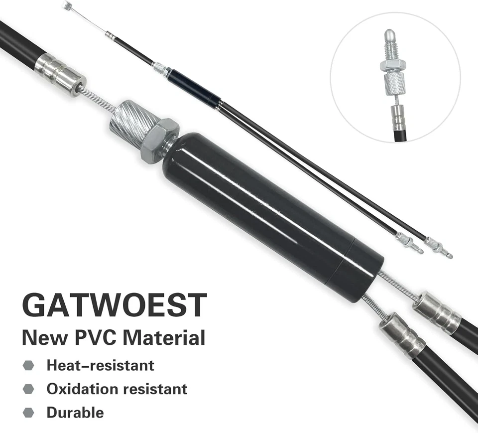 Pro BMX Gyro Brake Cable Kit with Front+Rear Cables & Spinner Rotor - Image 4 of 4